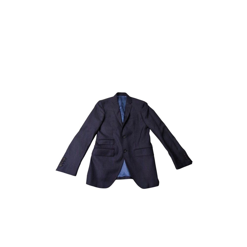 Hackett London Navy Blue Blazer Sport Coat Jacket Size 38R 48R Luxury Mens